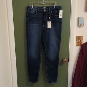 Good American Always Fits Good Legs Skinny Jeans in Indigo446 (Size 14-18)